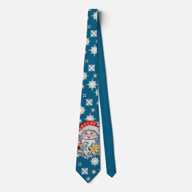 Santa Claus Christmas tie (Front)