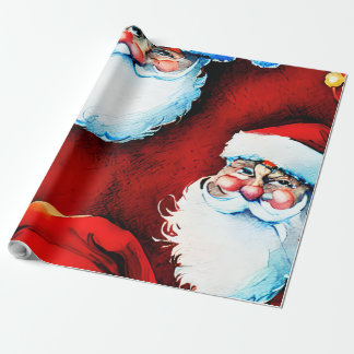 Santa Claus christmas Wrapping Paper