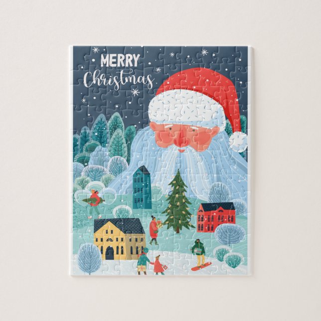Santa Claus City Jigsaw Puzzle (Vertical)