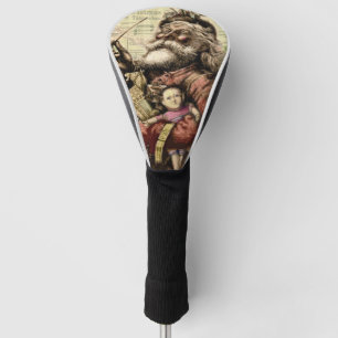 Santa Claus Classic Thomas Nast Illustration Golf Head Cover