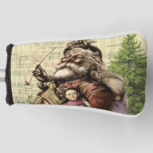 Santa Claus Classic Thomas Nast Illustration Golf Head Cover