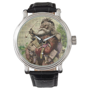 Santa Claus Classic Thomas Nast Illustration Watch
