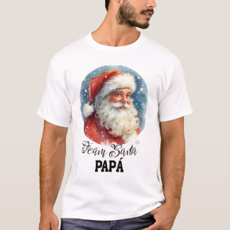 Santa Claus Classic with the Sentence of Team Sant T-Shirt