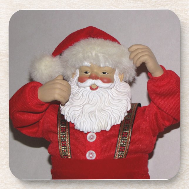 Santa Claus Coaster Set (Front)