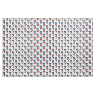 Santa Claus Comes To Michigan Fabric