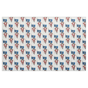 Santa Claus Comes To Utah Fabric
