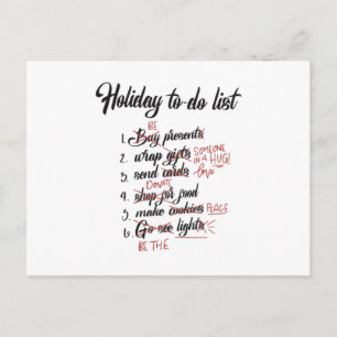 Santa Claus Cool Christmas Geek Funny Gift Idea Postcard