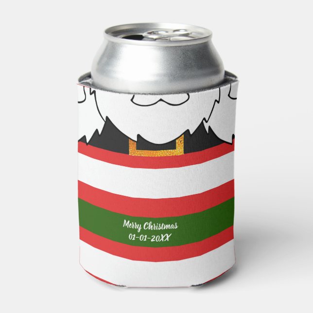 Santa Claus Costume Can Cooler (Can Front)