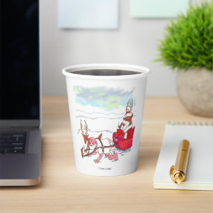 Santa Claus Coup paper cups
