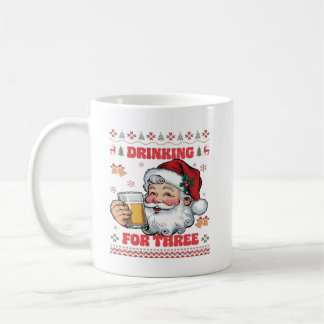 Santa Claus Couple Chirstmas Coffee Mug