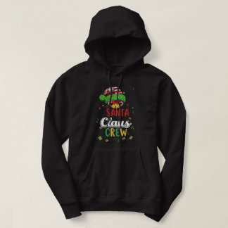 Santa Claus Crew Funny Matching Group Christmas Hoodie