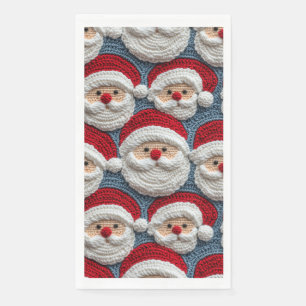 Santa Claus crochet pattern Napkin