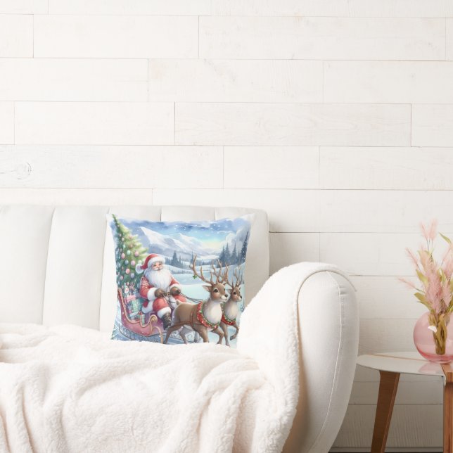Santa Claus Cushion (Couch)