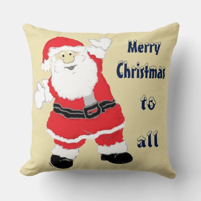 Santa Claus Cushion (Front)