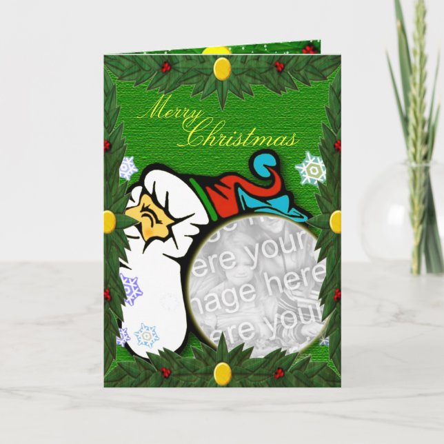 Santa Claus Customisable Card (Front)