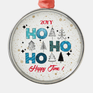 Santa Claus Customise Metal Ornament