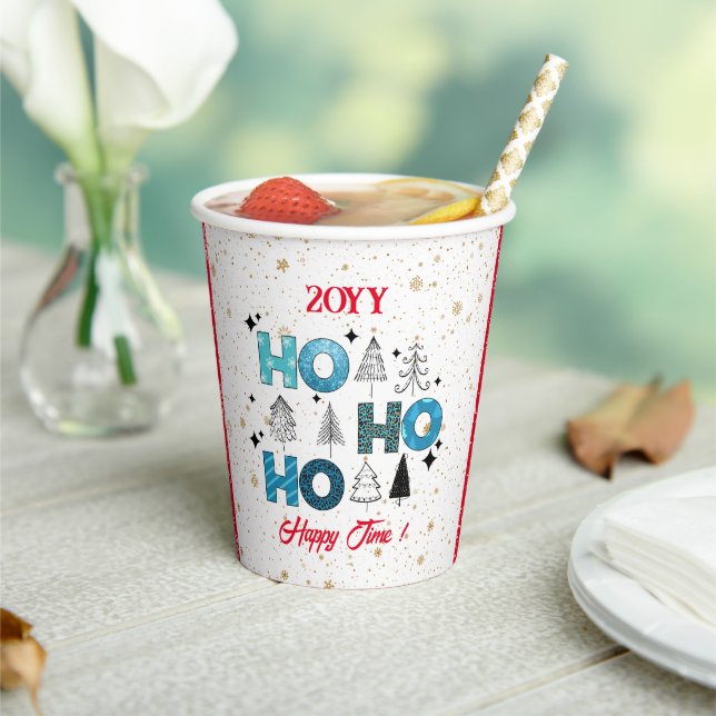 Santa Claus Customise Paper Cups (Insitu)