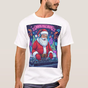 Santa Claus DJ Christmas Party T-Shirt