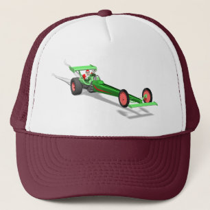 Santa Claus Drag Race Trucker Hat