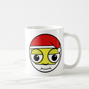 Santa Claus Face Christmas Coffee Mug