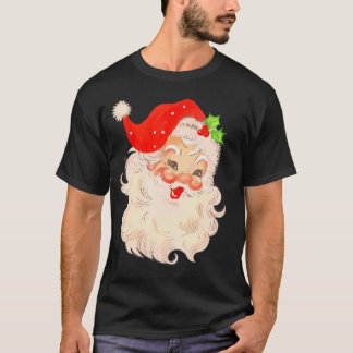 Santa Claus Face Christmas Xmas Santa Claus T-Shirt