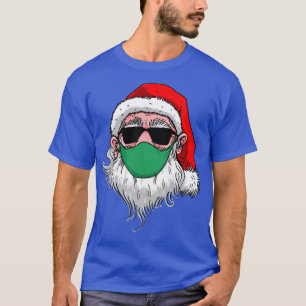 Santa Claus Face Mask T-Shirt