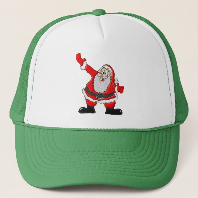 Santa Claus, Father Christmas Gifts Trucker Hat (Front)
