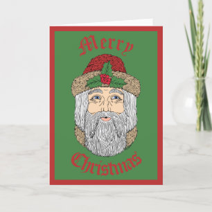 Santa Claus/Father Christmas  Holiday Card