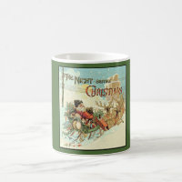 Santa Claus Father Christmas Vintage Christmas Mug
