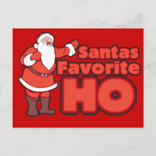 Santa Claus Favourite HO Holiday Postcard