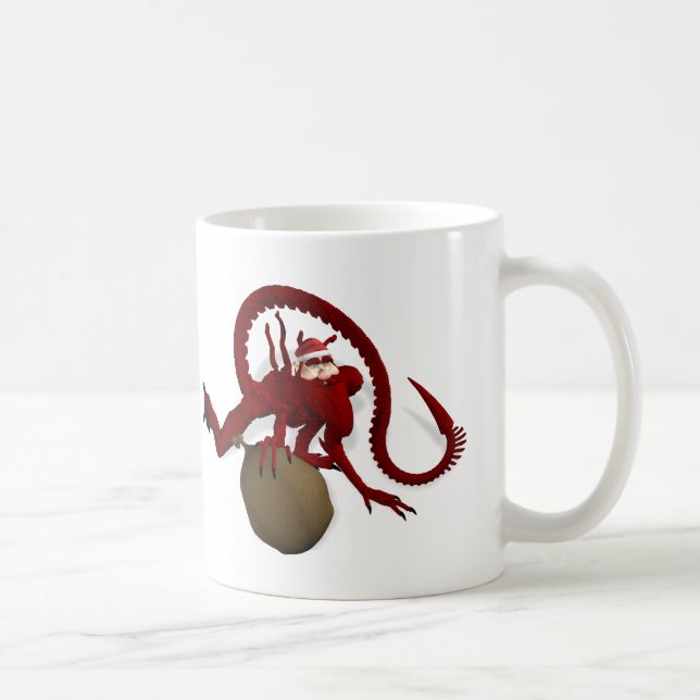 Santa Claus From Outer Space Coffee Mug (Right)