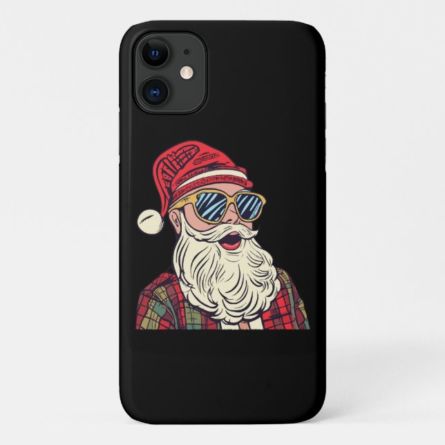 Santa Claus - Funny Case-Mate iPhone Case (Back)