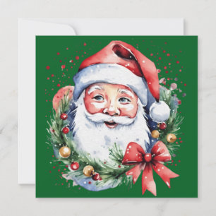 Santa Claus gift ideas  Holiday Card