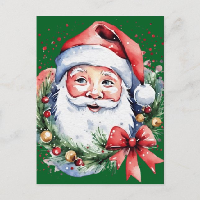 Santa Claus gift ideas  Postcard (Front)