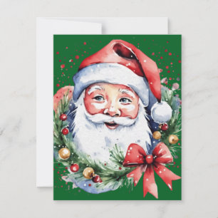Santa Claus gift ideas RSVP Card