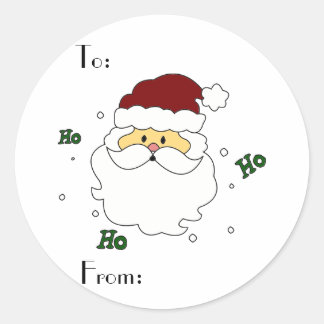 Santa Claus Gift Tags
