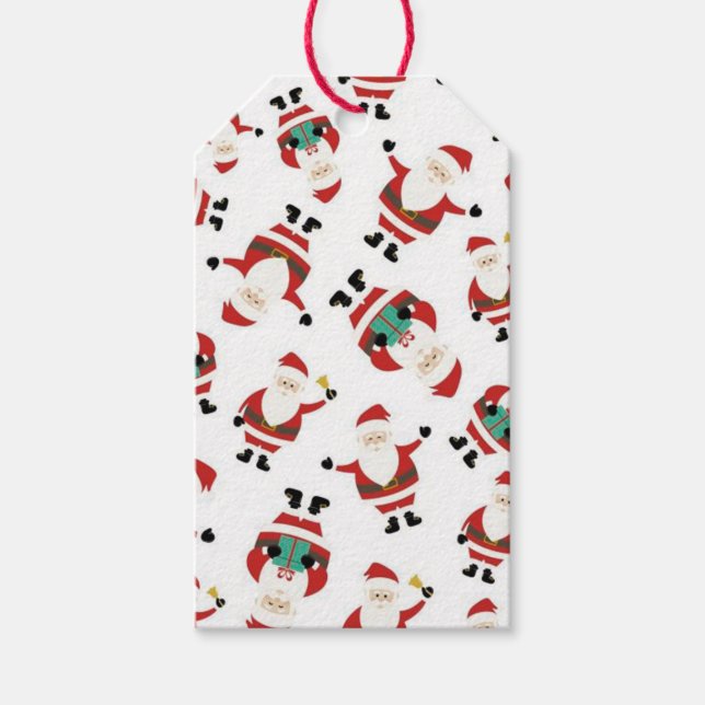 Santa Claus Gift Tags (Front)