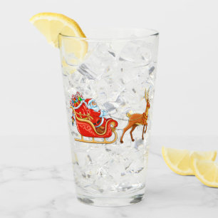 Santa Claus Glass
