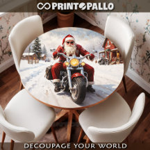 Santa Claus goes on vacation after Christmas rush