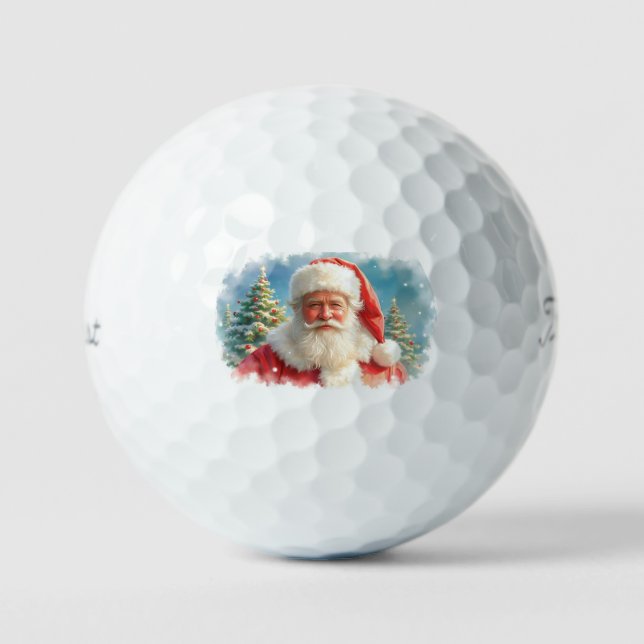 Santa Claus, golf ball ⛳ (Front)