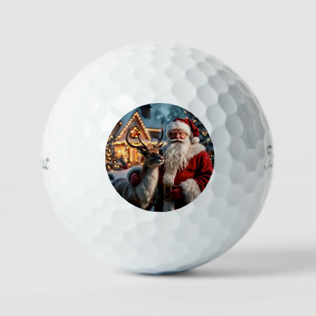 Santa Claus Golf Balls (Front)