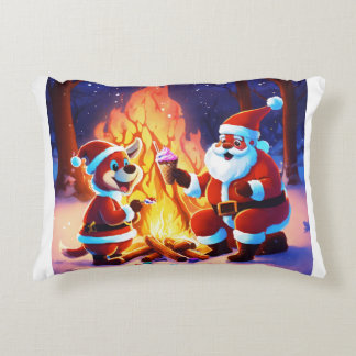 Santa Claus Graphic Pillow