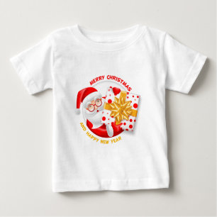 Santa Claus happy new year Baby T-Shirt