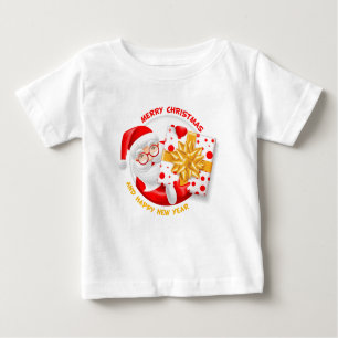 Santa Claus happy new year Baby T-Shirt