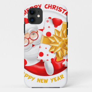 Santa Claus happy new year iPhone 11 Case