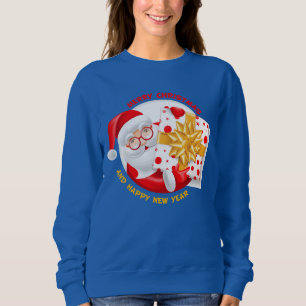 Santa Claus happy new year Sweatshirt
