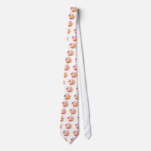 Santa Claus happy new year Tie