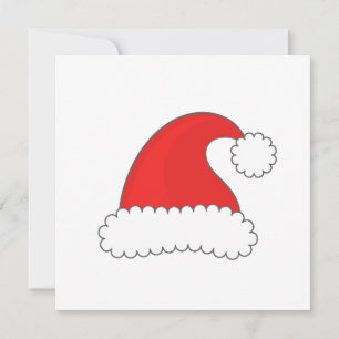 Santa Claus hat Invitation