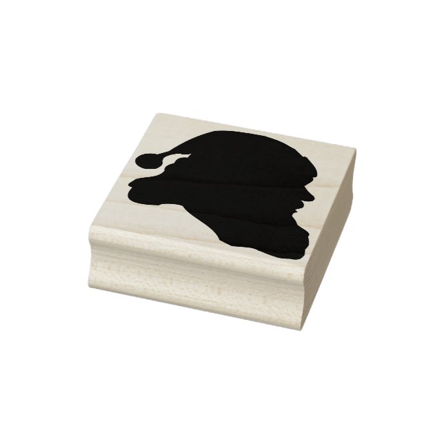 santa claus head art stamp (Stamp)
