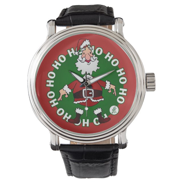 Santa Claus Ho Ho Ho Watch (Front)